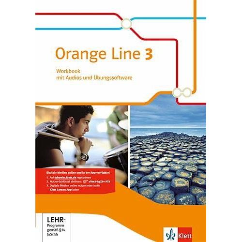 Orange Line 3. Workbook mit Audios und Übungssoftware. Kl. 7. Ausgabe 2014