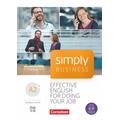 Simply Business A2+ - Coursebook mit Audio-CD und Video-DVD