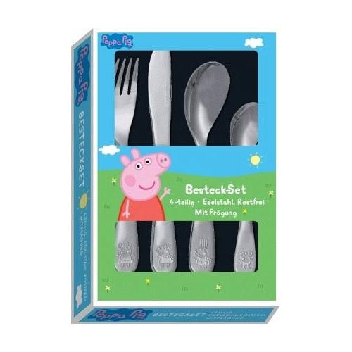Peppa Pig Edelstahlbesteckset 4tlg.