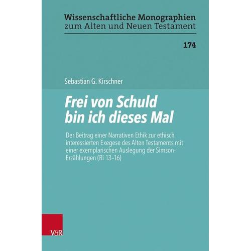 Frei von Schuld bin ich dieses Mal – Sebastian G. Kirschner