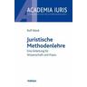 Juristische Methodenlehre - Rolf Wank