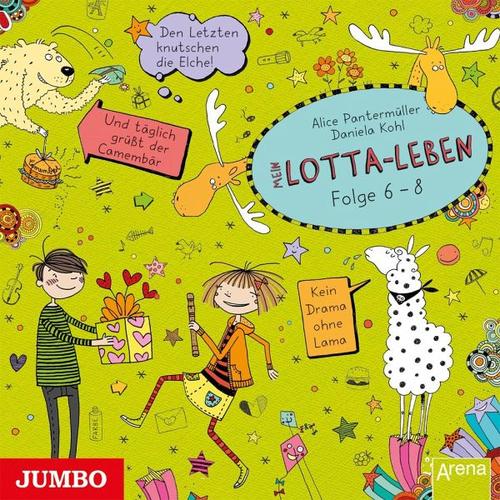 Mein Lotta-Leben / Mein Lotta-Leben Bd.6-8 (3 Audio-CDs) - Alice Pantermüller