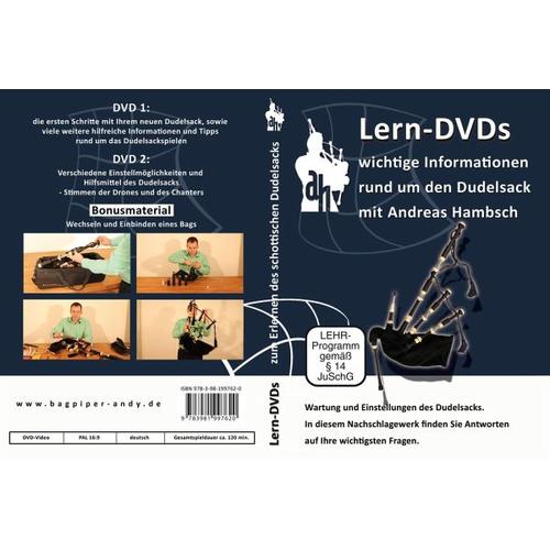 Lern-DVDs Dudelsack, Wartung und Einstellung, 2 DVDs (DVD) - Hambsch