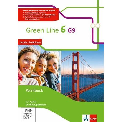 Green Line 6 G9. Workbook. Workbook mit Audios und Übungssoftware Klasse 10