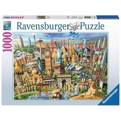 Ravensburger 19890 - Sehenswürdigkeiten weltweit, Puzzle, 1000 Teile - Ravensburger Verlag