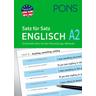PONS Satz für Satz Englisch A2. Grammatik üben mit der Übersetzungsmethode