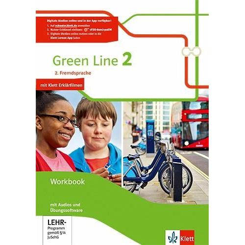 Green Line 2. 2. Fremdsprache. Workbook mit Audio-CD und Übungssoftware Klasse 7