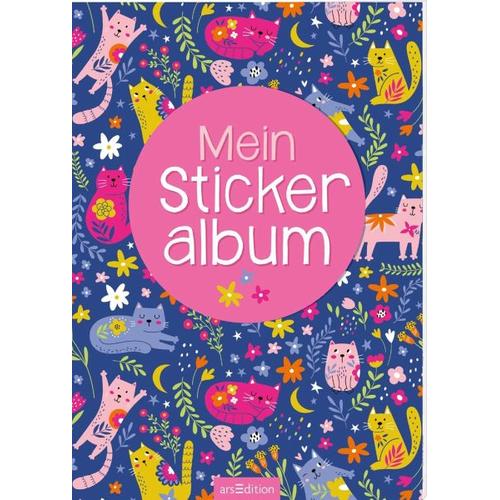 Mein Stickeralbum - Katzen - ars edition