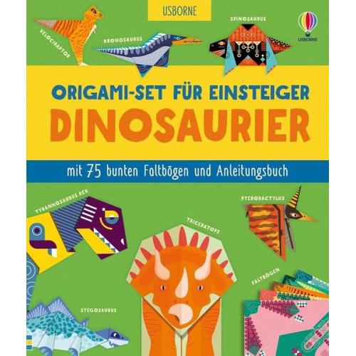 Origami-Set für Einsteiger: Dinosaurier – Usborne Verlag