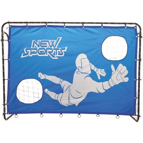 New Sports Fußballtor mit Torwand 213 x 152 x 76 cm – VEDES Großhandel GmbH – Ware