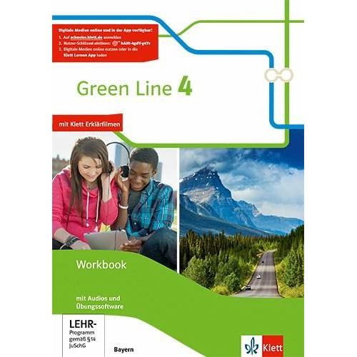 Green Line 4. Ausgabe Bayern. Workbook mit Audio-CD und Übungssoftware 8. Klasse