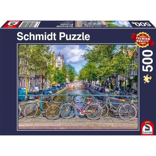 Schmidt 58942 - Amsterdam, Puzzle, 500 Teile - Schmidt Spiele