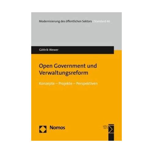 Open Government und Verwaltungsreform – Göttrik Wewer