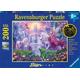 Ravensburger 12903 - Star Line, Magische Einhornnacht, Leuchtet im Dunkeln, Puzzle im XXL-Format, 200 Teile - Ravensburger Verlag