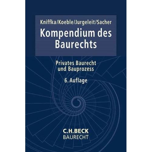 Kompendium des Baurechts