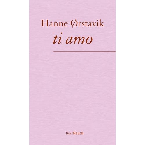 ti amo - Hanne Oerstavik