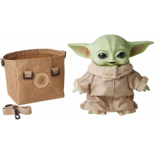 Mattel HBX33 Disney Star Wars Mandalorian The Child Baby Yoda Funktionsplüsch - Mattel