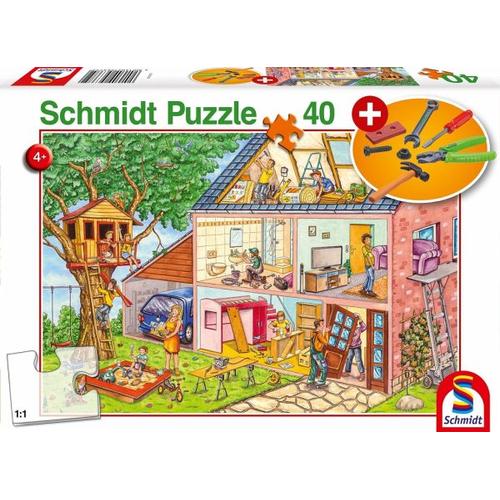 Die fleißigen Handwerker (Kinderpuzzle) – Schmidt Spiele