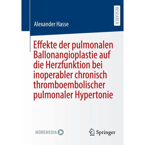 Effekte der pulmonalen Ballonangioplastie auf die Herzfunktion bei inoperabler chronisch thromboembolischer pulmonaler Hypertonie – Alexander Hasse