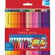 Faber-Castell Filzstift Grip Colour Marker 30er Set