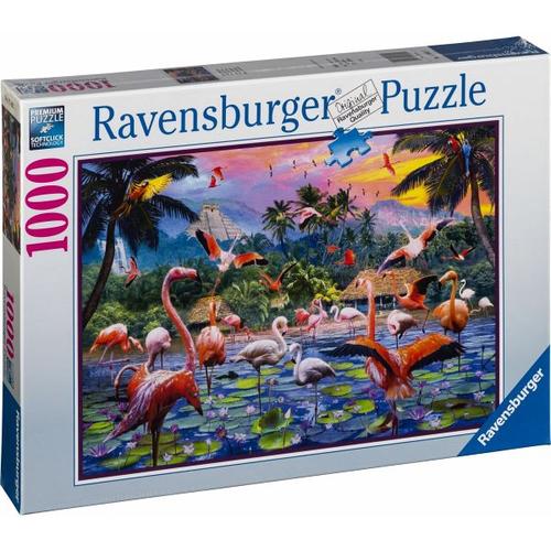Ravensburger Pinke Flamingos 1000 Teile - Ravensburger