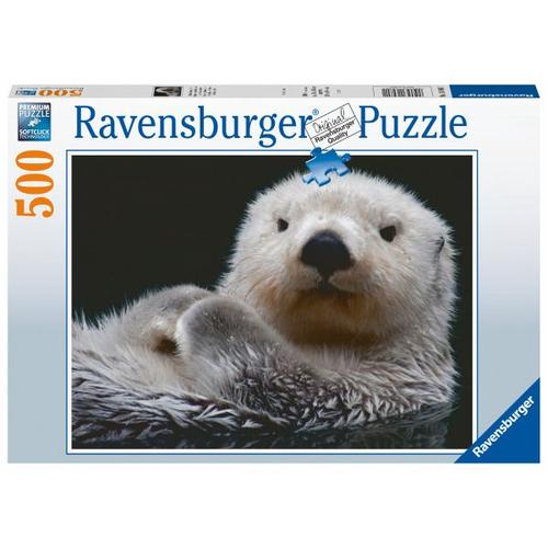 Ravensburger Puzzle - Süßer kleiner Otter - 500 Teile Puzzle - Ravensburger Verlag