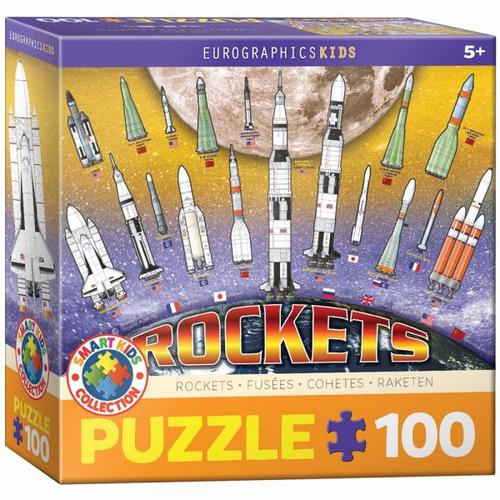 Eurographics 6100-1015 - Raketen , Puzzle, 100 Teile - Eurographics