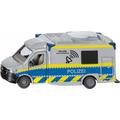 SIKU 2301 - Super: Mercedes-Sprinter Polizei, Metall/Kunststoff, silber-blau - Sieper GmbH