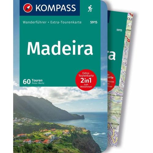 KOMPASS Wanderführer Madeira, 60 Touren