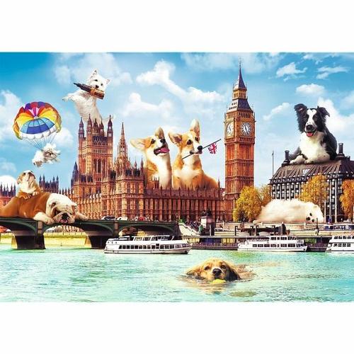 Hunde in London (Puzzle) - Trefl
