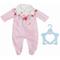 Zapf Creation® 706817 - Baby Annabell Strampler rosa Blumen, Puppenkleidung für Puppen 43cm - Zapf Creation AG