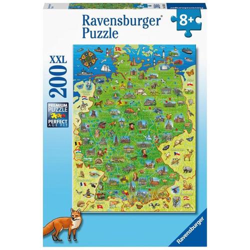 Bunte Deutschlandkarte (Kinderpuzzle) - Ravensburger Verlag