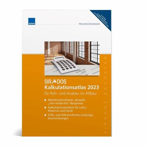 SIRADOS Kalkulationsatlas Altbau 2023