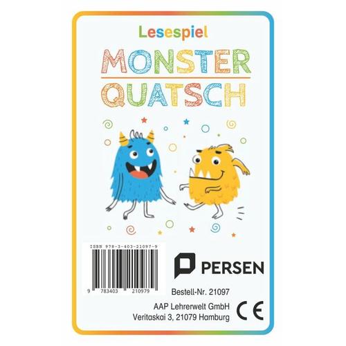 Lesespiel Monster-Quatsch