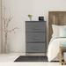 Latitude Run® Nightstand w/ 3 Drawers - Bedside Furniture Accent End Table Storage Tower For Home, Bedroom Accessories, Office, College Dorm | Wayfair