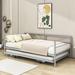 Latitude Run® Aneudy Twin Steel Daybed w/ Trundle Metal in Gray | 27 H x 41 W x 78 D in | Wayfair C924F2DEC1B5487DB09F76B4A3964D1D