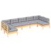Latitude Run® Aydenn 25" Wide Outdoor Patio Sofa w/ Cushions Wood in Brown | 24.6 H x 25 W x 25 D in | Wayfair 0D3F47029ECC451685ADE19F44F29536