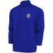 Men's Antigua Blue Long Island Nets Generation Quarter-Zip Pullover Top