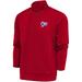 Men's Antigua Red Delaware Blue Coats Generation Quarter-Zip Pullover Top
