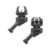 FAB Defense Top Mounted Deployable Front and Rear Sight for Left Hand Black fx-frbsoslhb