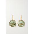 Ileana Makri - Crown 18-karat Gold Amethyst Earrings - One size