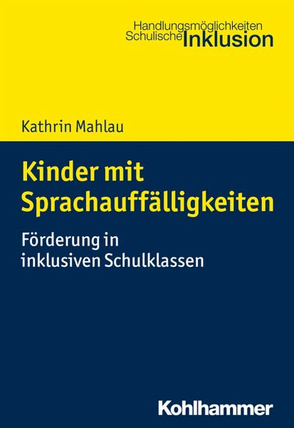Kinder mit Sprachauffälligkeiten – Kathrin Mahlau