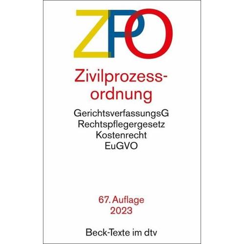 Zivilprozessordnung – Peter Mitarbeit:Gottwald