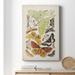 August Grove® Antique Moths I Premium Gallery Wrapped Canvas - Ready To Hang Canvas, Solid Wood in Gray/Green/Yellow | 12 H x 8 W x 1 D in | Wayfair