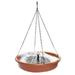 Lierteer Hanging Bird Bath Diameter 30.5 Cm Solar Fountain Garden Bird Bath Round Float