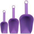 BESTONZON 3pcs Multi-Functional Scoops Plastic Gardening Tool Flowerpot Shovel Scoop