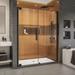 DreamLine Elegance-LS 56 3/4 - 58 3/4 in. W x 72 in. H Frameless Pivot Shower Door - 56.75" - 58.75" W