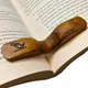 Mathiateur de livre en bois support de livre de doigt pour la lecture au lit supports de page de