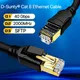 Câble Ethernet Cat 8 haute vitesse 40Gbps 2000Mhz SFTP 5m 10m 20m 30m LAN directions