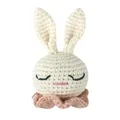 Attache-tétine pour bébé accessoires de bricolage Crochet lapin perle tricotée jouet de